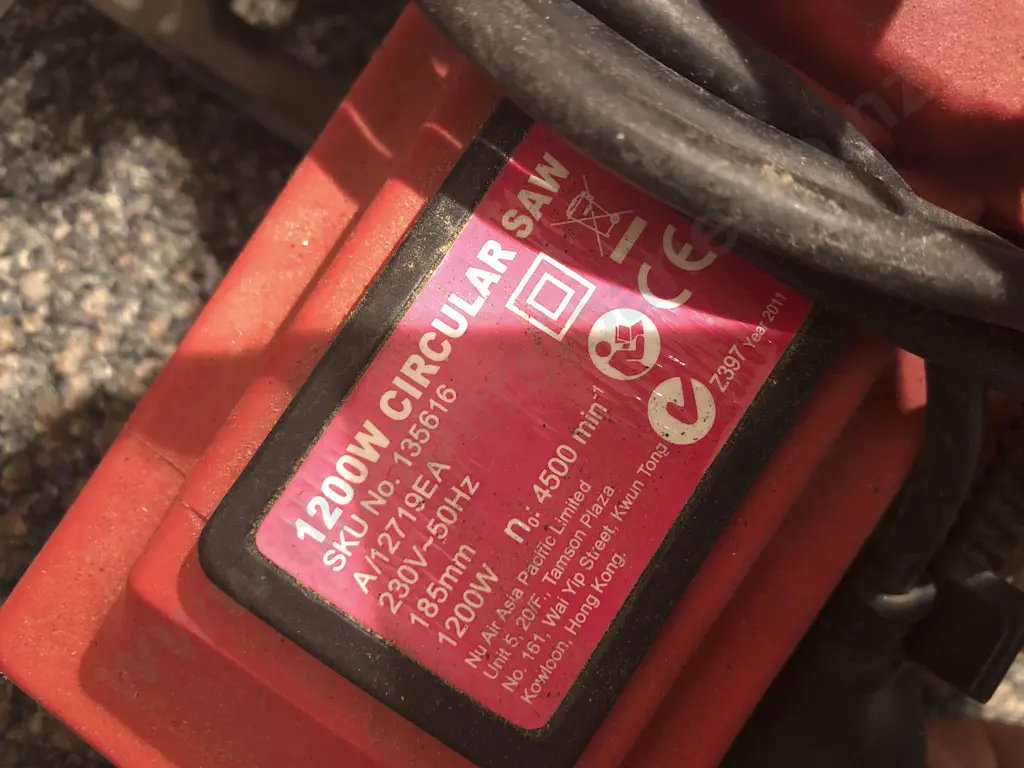 Cobra Circular Saw Image 1++