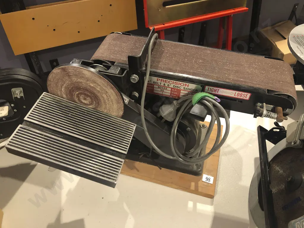 Precision Belt/Disk Sander Image 1++