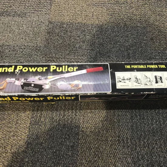 Boxed Hand Power Puller