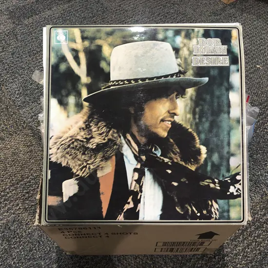 Quantity of Assorted Bob Dylan Records