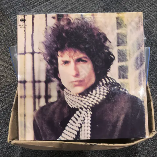 Quantity of Assorted Bob Dylan Records