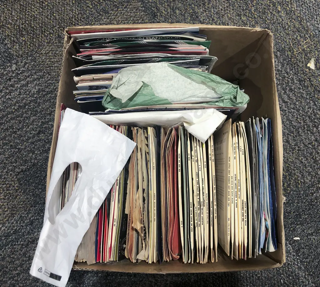 Quantity of Assorted .45 Records Image 1++