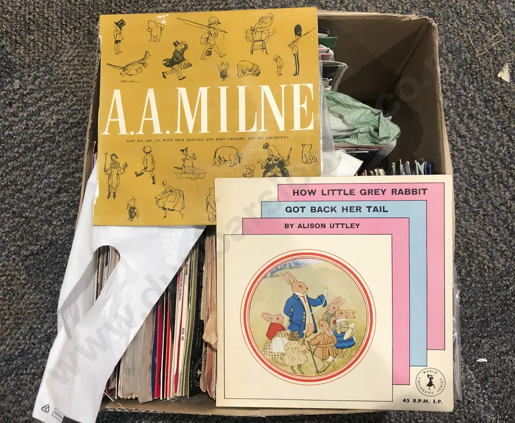 Quantity of Assorted .45 Records Image 1++