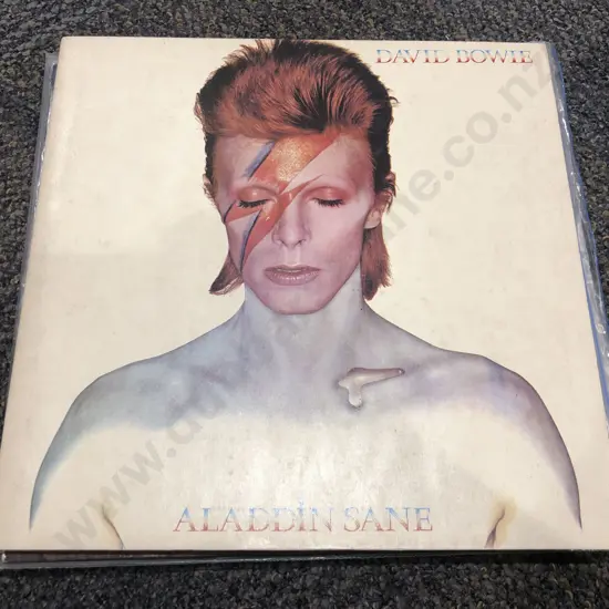 Seven Assorted David Bowie Records