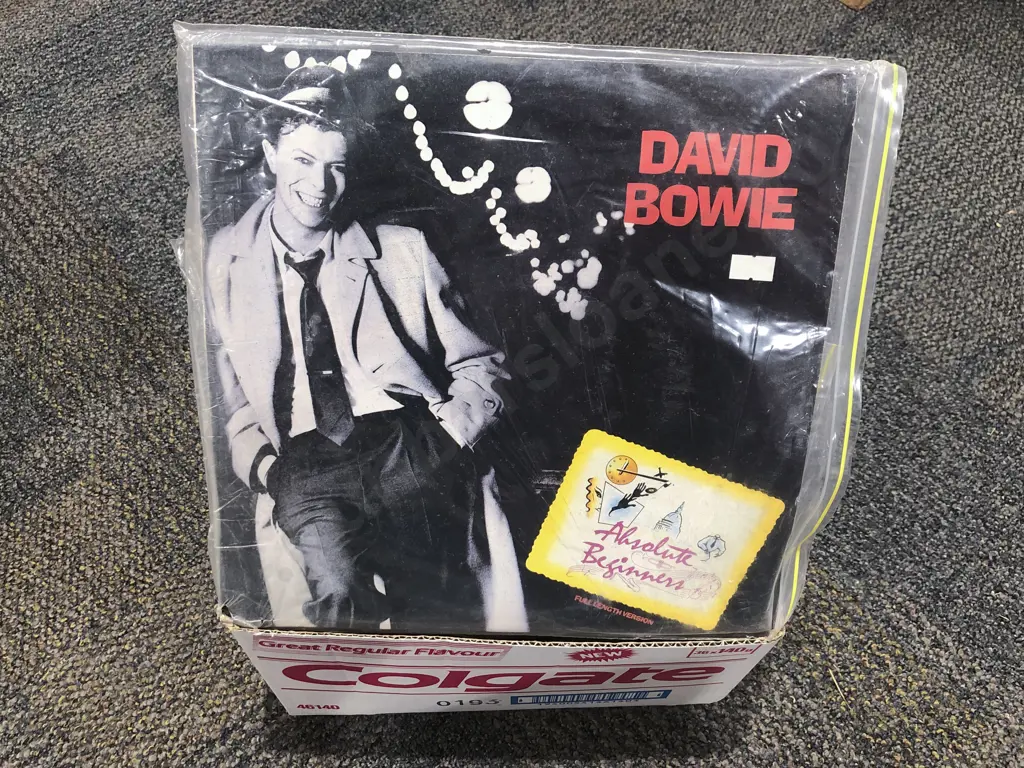 Quantity of Assorted David Bowie Records and Books Togethers with Others Image 1++