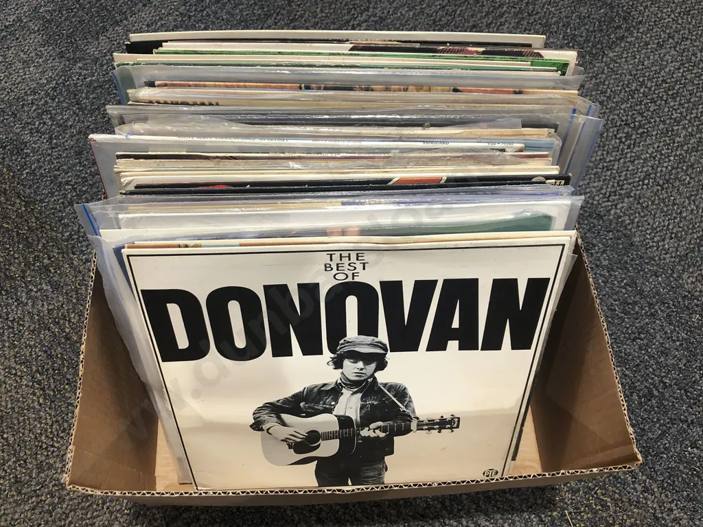 Quantity of Assorted Vinyl Records Including The Hollies and The Beach Boys Image 1++