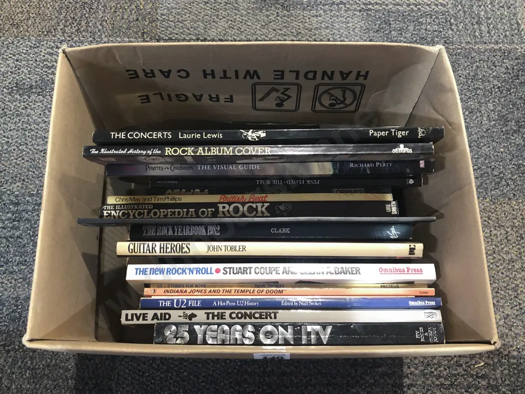 Quantity of Assorted Music and Concert Related Volumes etc Image 1++