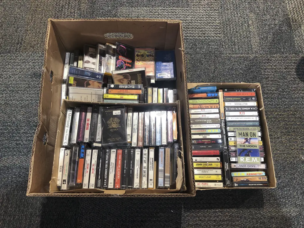 Quantity of Assorted Cassette Tapes Image 1++