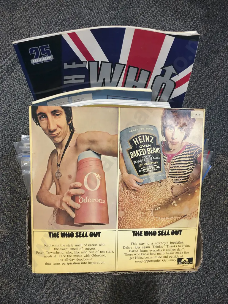 Quantity of Assorted The Who Vinyl Records Together with Related Books and Magazines Image 1++