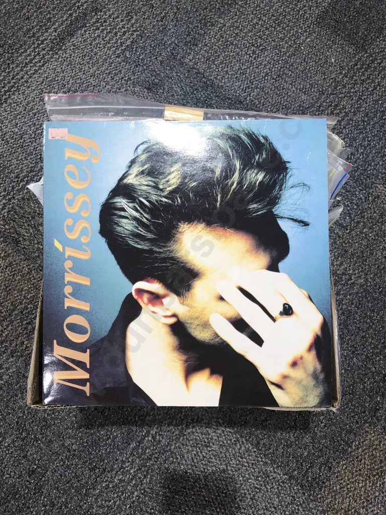 Quantity of Assorted Morrissey and The Smiths Vinyl Records Image 1++