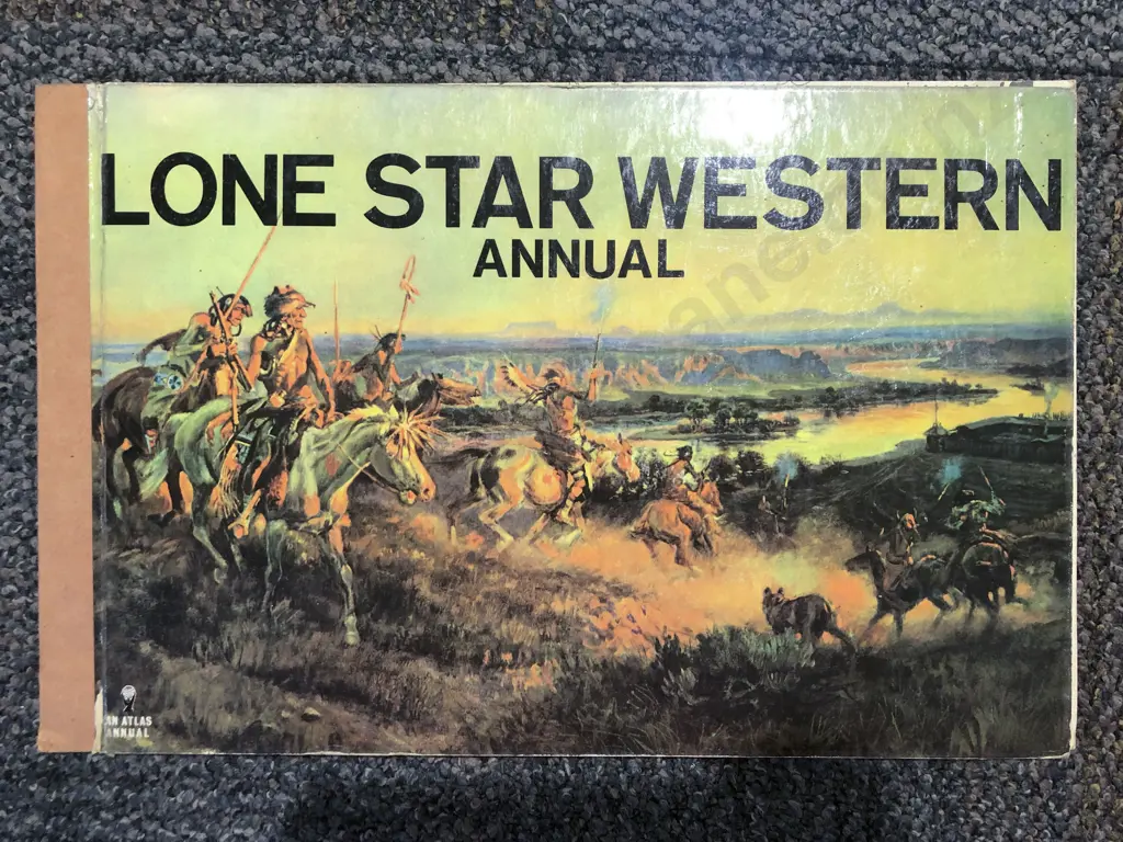 Lone Star Western Annual Together with Three Vintage Toy Guns Image 1++
