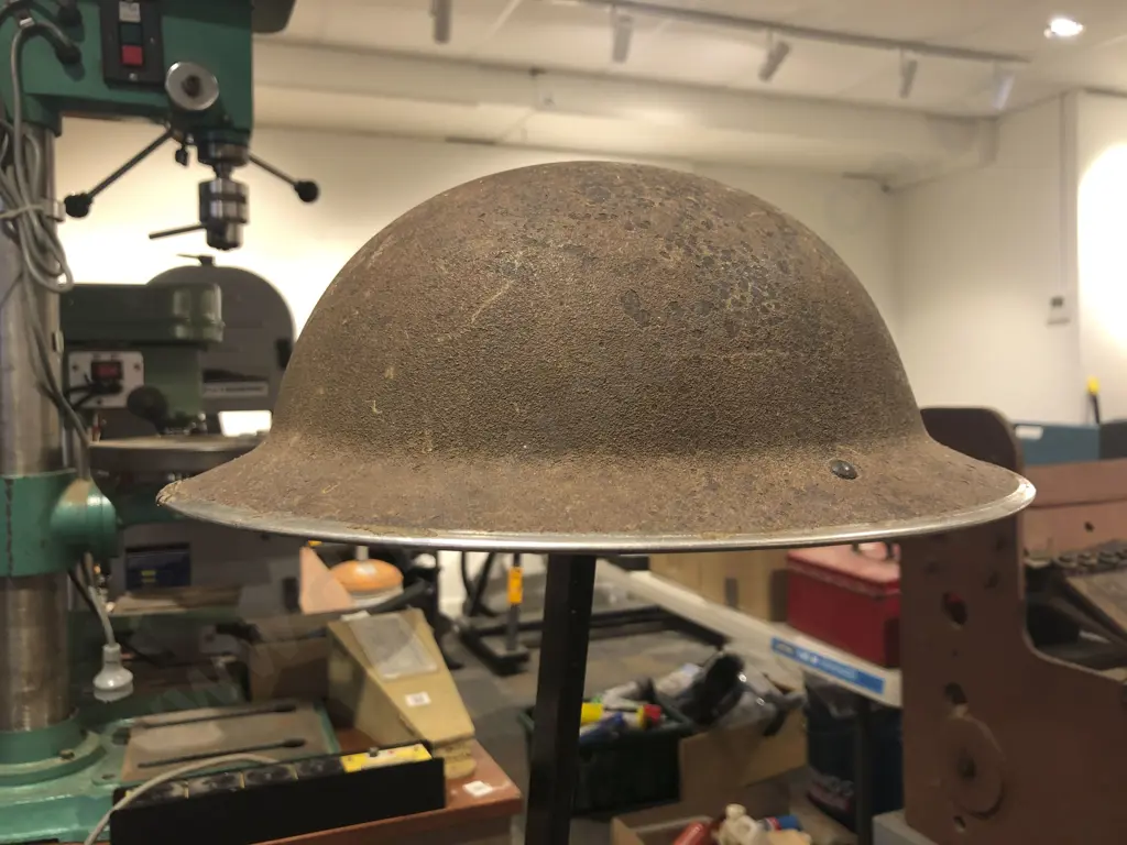 Vintage Military Helmet Image 1++