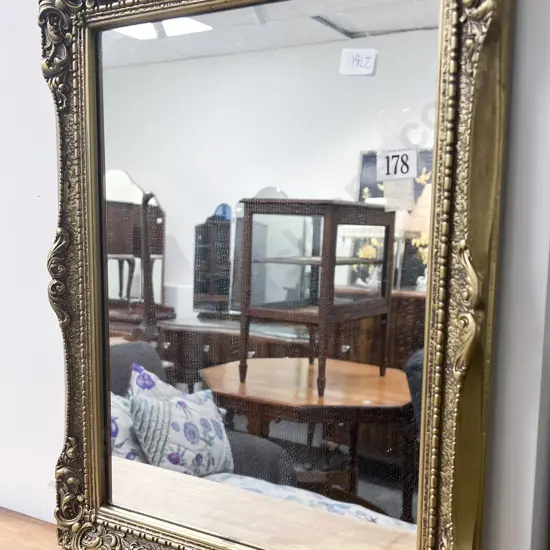 Small Gilt Framed Wall Mirror
