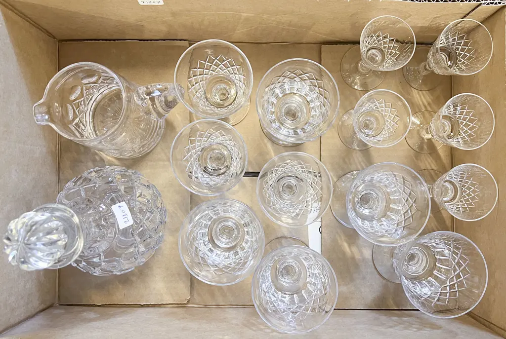 Quantity of Assorted Crystal Including Decanter Image 1++