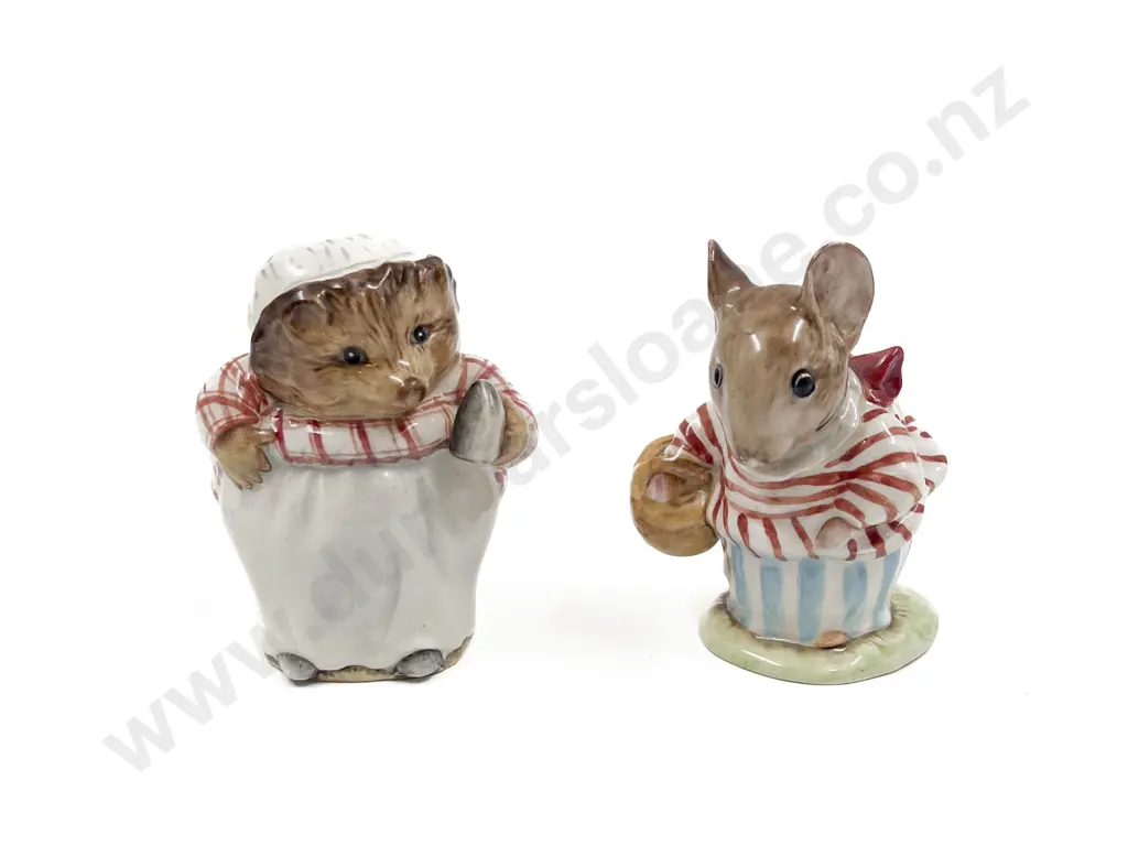 Two Beswick Beatrix Potter Figures (chip to base of one) Image 1++