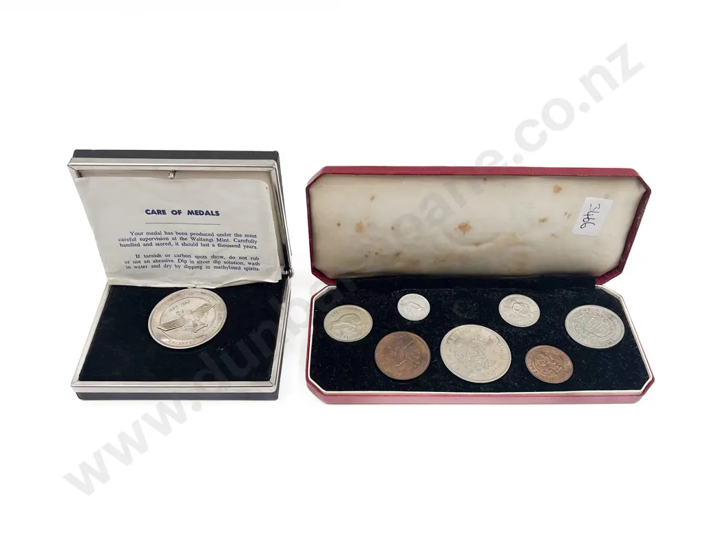 NZ Commemorative Coins Including Richard W Pearse Image 1++