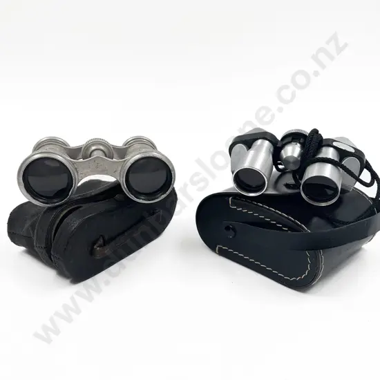 Two Small Pairs of Binoculars