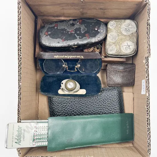 Small Qty of Assorted Vintage Including Coin Holder