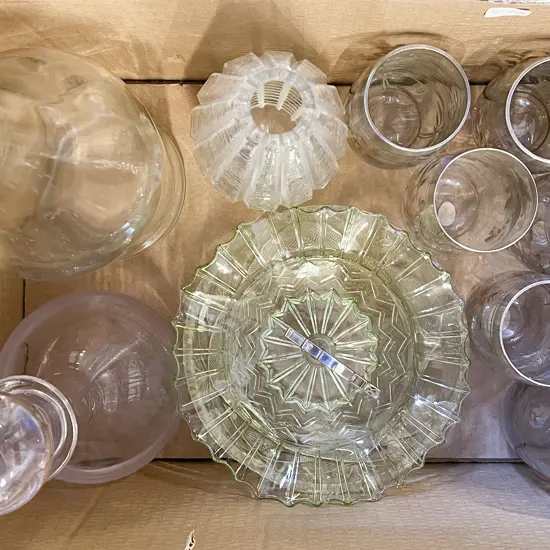 Quantity of Assorted Glassware Including Decanter