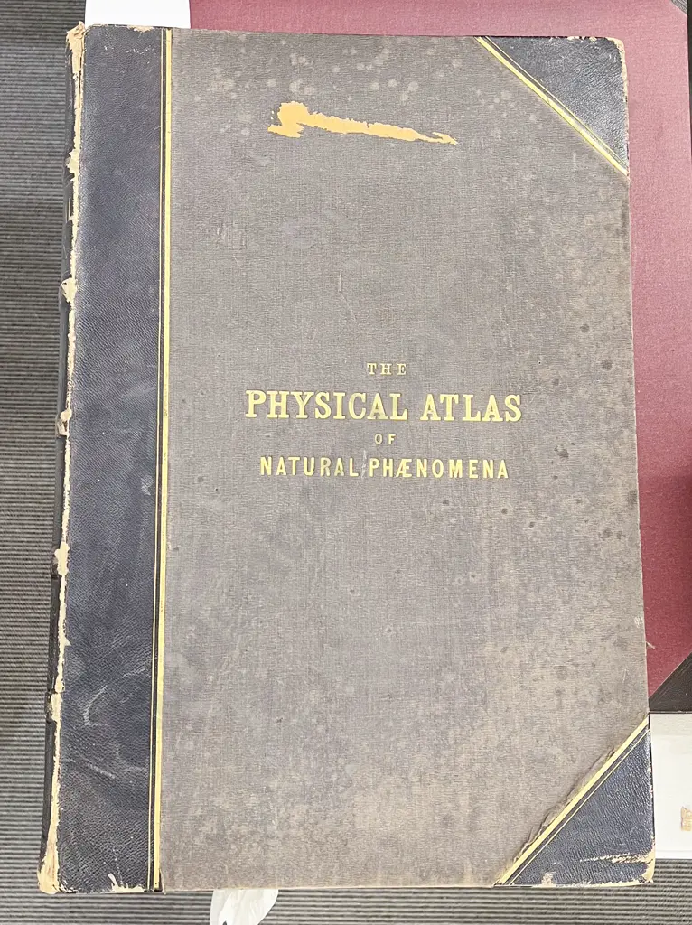 The Physical Atlas of Natural Phaenomena - A K Johnston Image 1++
