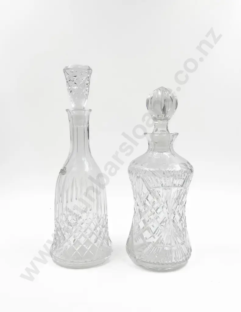 Two Crystal Decanters Image 1++