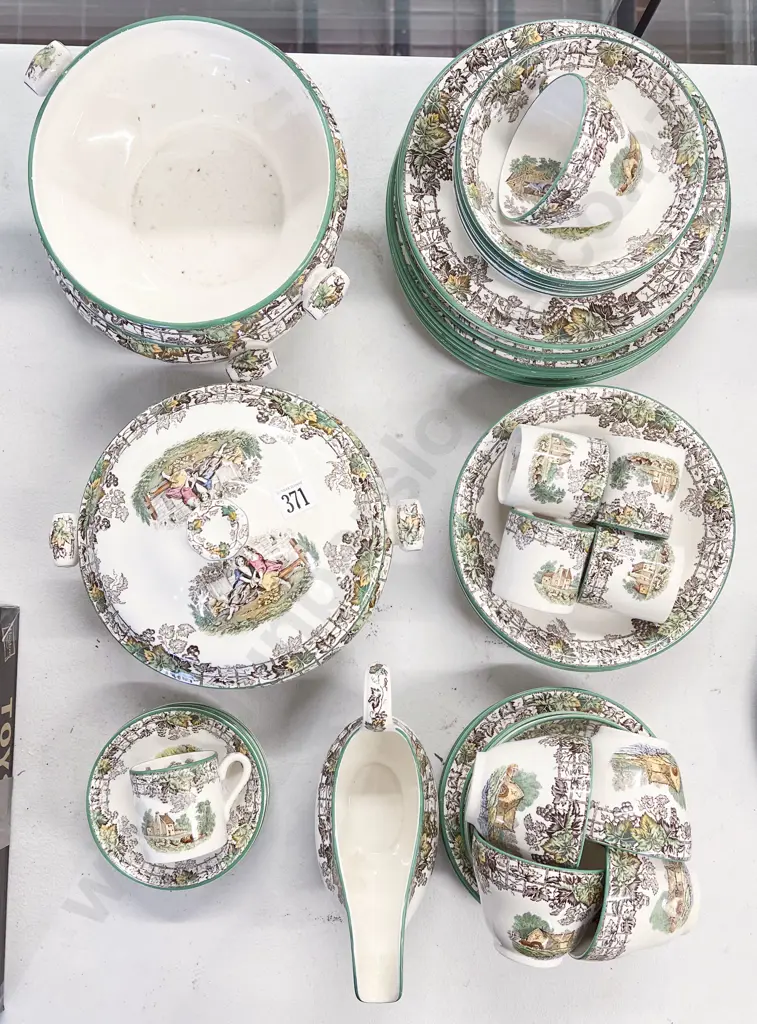 Copeland Spode "Spodes Byron" Pattern Part Dinner Set Image 1++