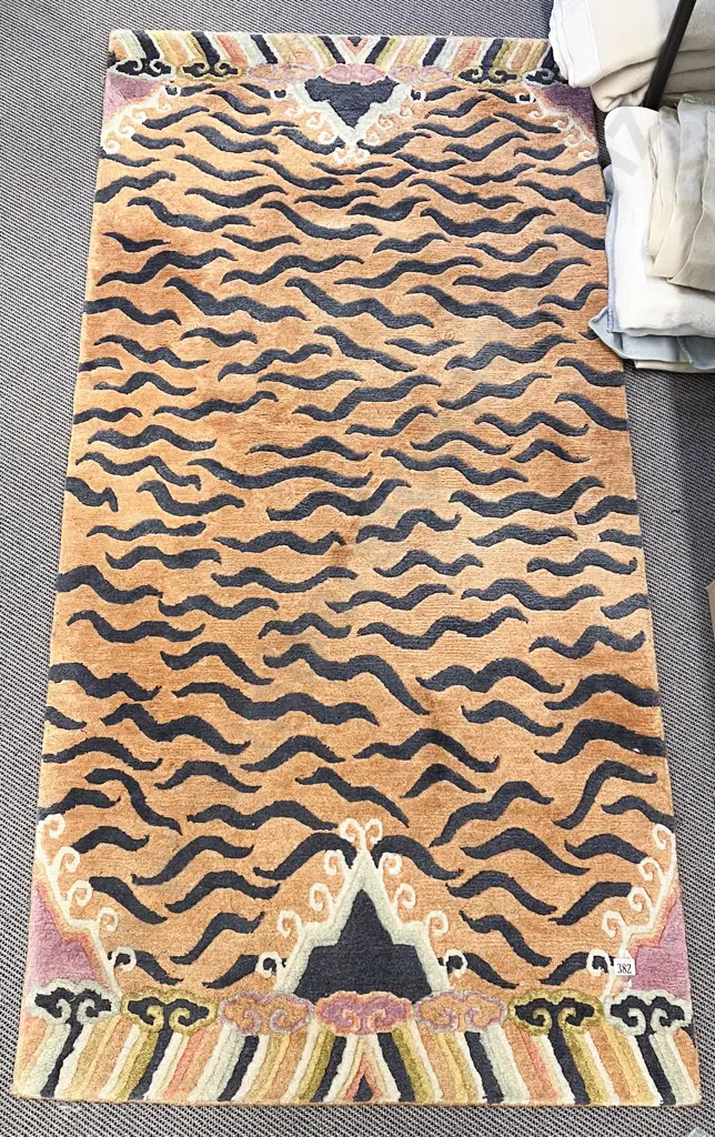 Tibetan Style Floor Rug Image 1++