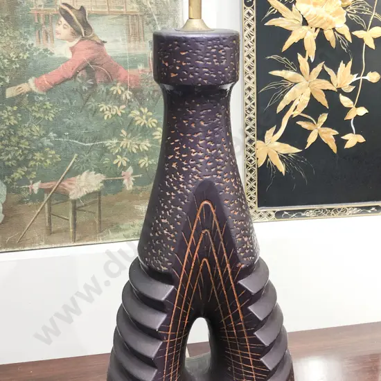Pottery Form Table Lamp Base