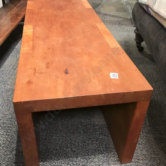 Solid Timber Low Stool