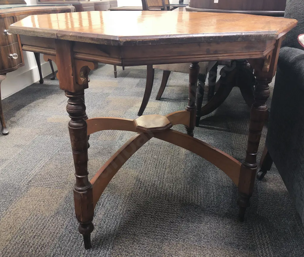 Colonial Kauri Octagonal Centre Table Image 1++
