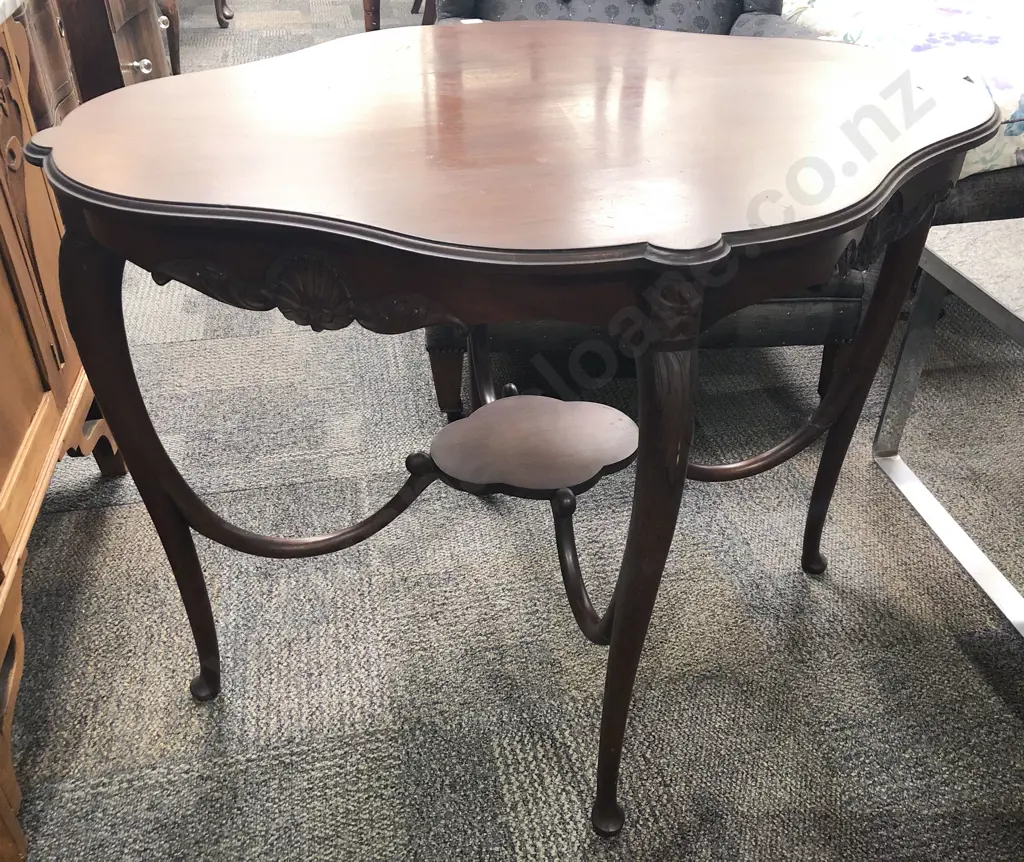 Mahogany Centre Table Image 1++