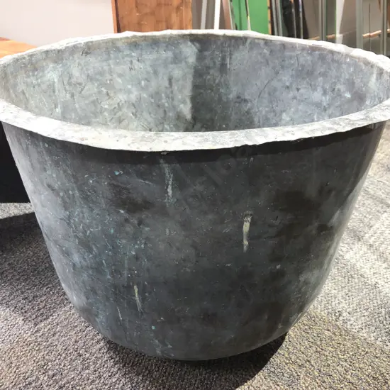 Large Copper Planter