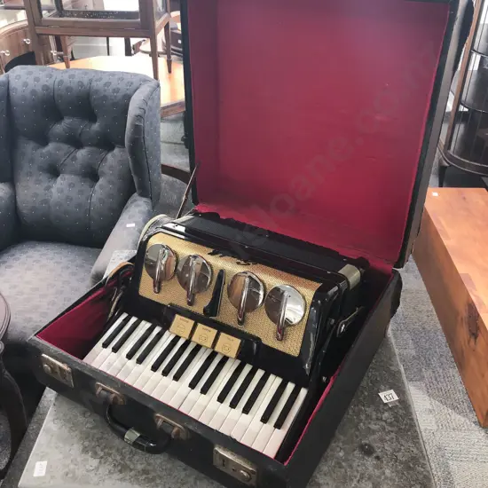 Cased Piano Accordion