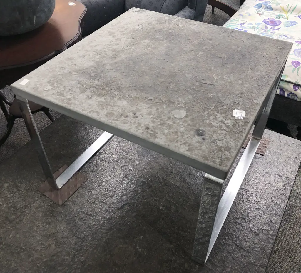 Slate Top Coffee Table Image 1++