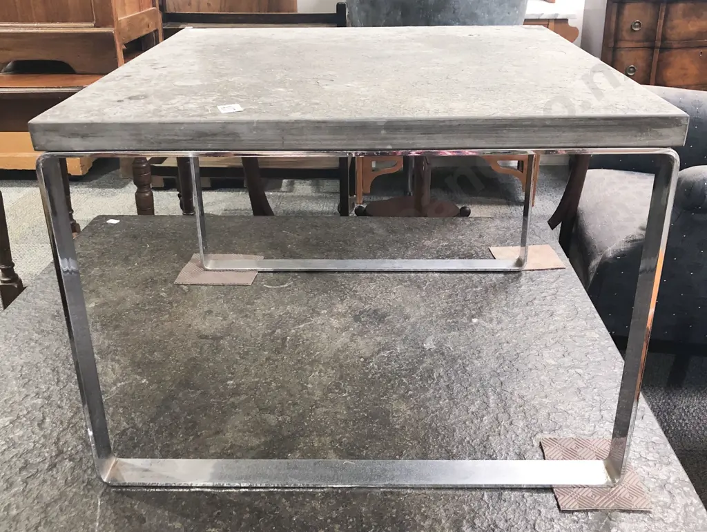 Slate Top Coffee Table Image 1++