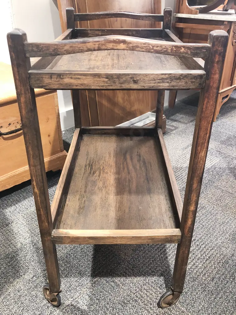 Two Tier Tea Trolley Image 1++