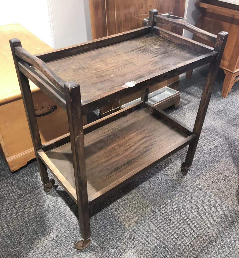 Two Tier Tea Trolley Image 1++