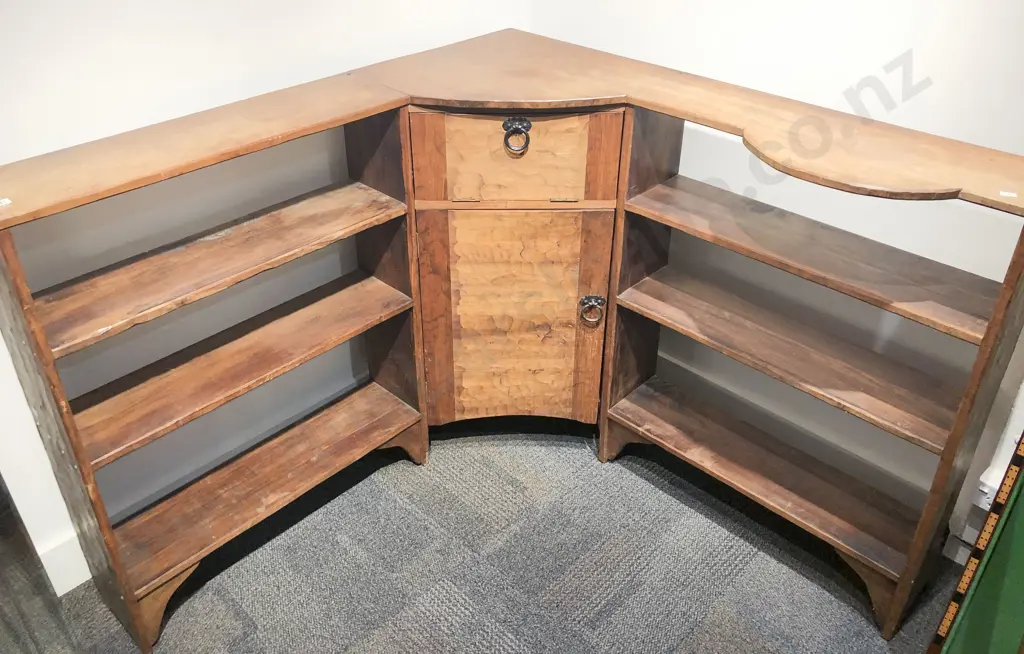 Chapman Taylor Corner Bookcase Cabinet Image 1++