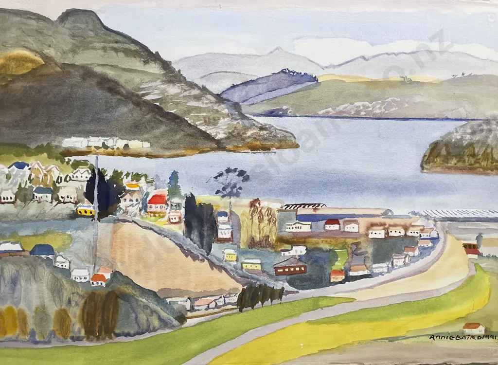 Annie Baird (1932 - 1999) - Harbour Image 1++