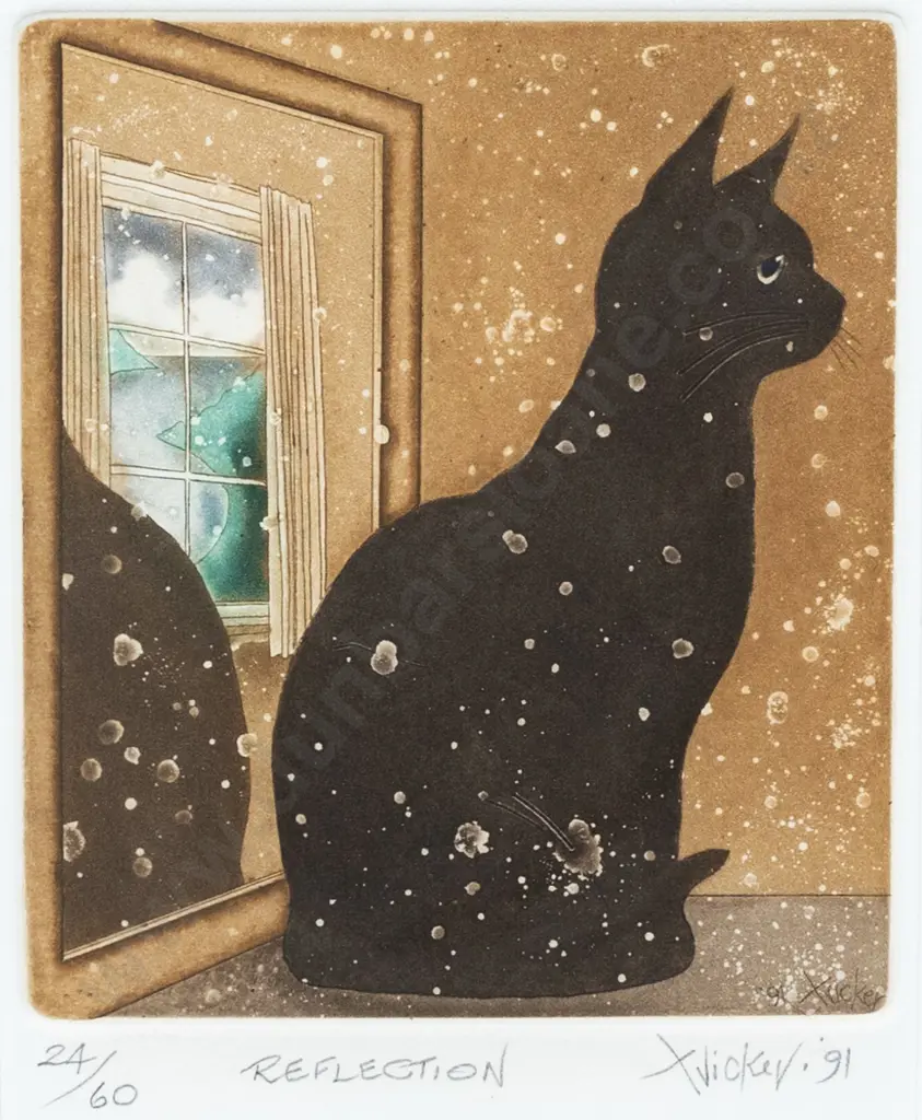Gary Tricker (1938 - 2021) - Reflection Image 1++