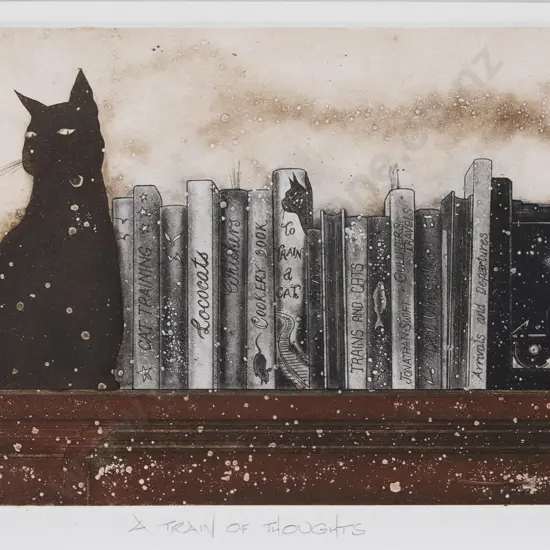 Gary Tricker (1938 - 2021) - A Train of Thoughts