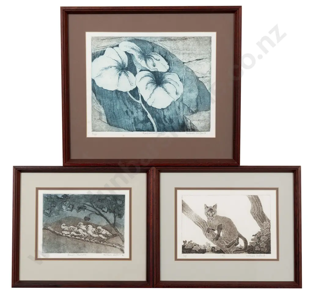 Barbara Hefford - Three Etchings Image 1++