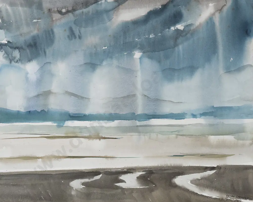 Brian Carmody (1930 - 2016) - Afternoon Bay Tasman Bay a/f Image 1++