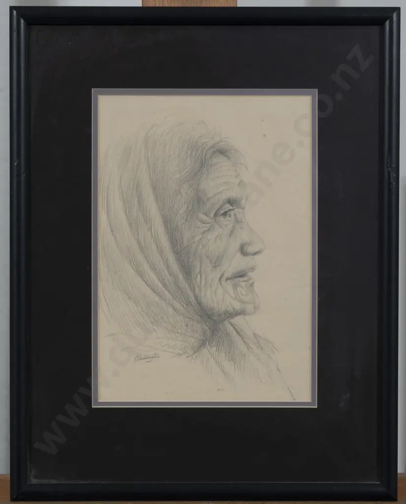 Philip Waddington - Māori Woman Image 1++