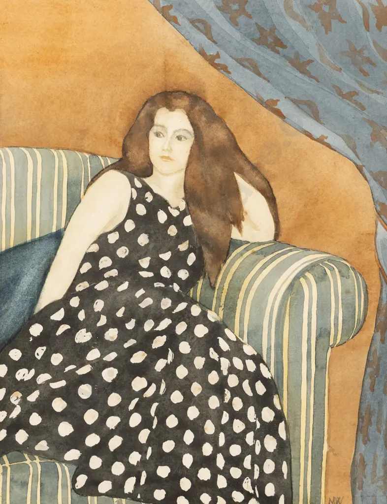 Unknown Artist - Portrait Figure Study Image 1++