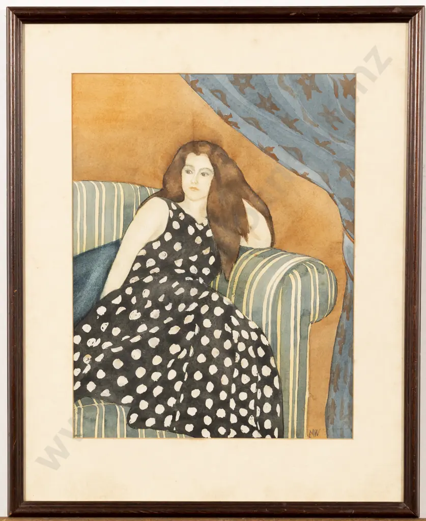 Unknown Artist - Portrait Figure Study Image 1++