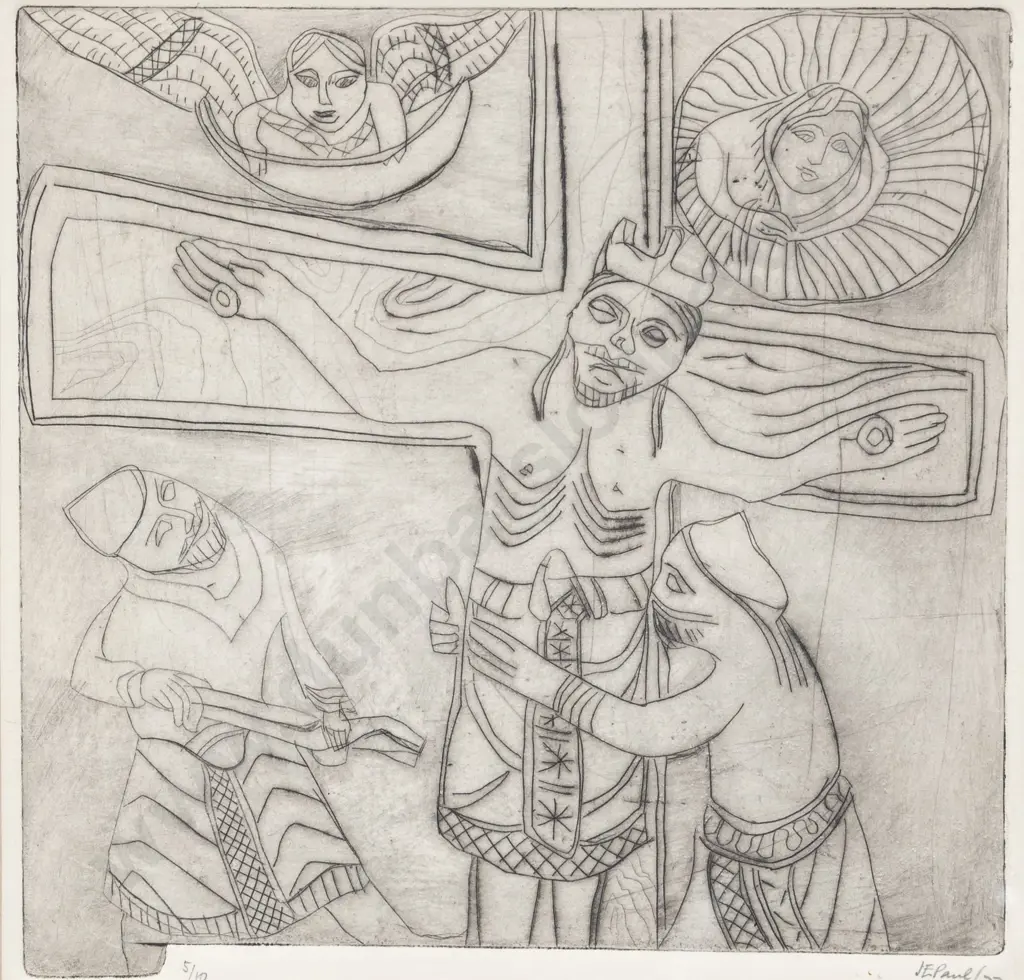 Janet E Paul (1919 - 2004) - Untitled Image 1++