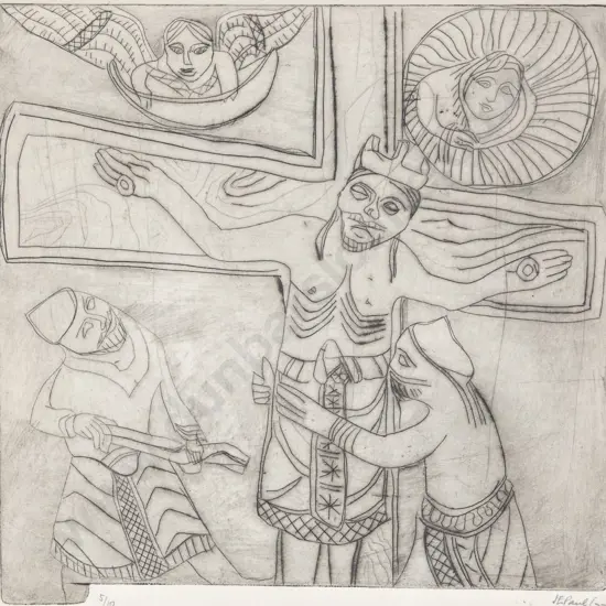 Janet E Paul (1919 - 2004) - Untitled