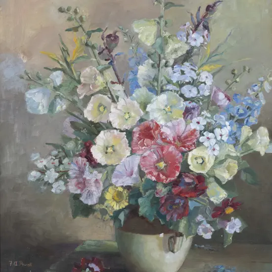 F A Powell - Floral Still Life