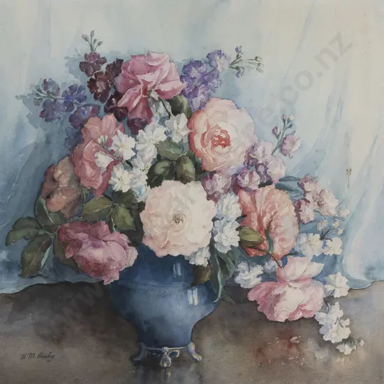 H M Healey - Floral Still Life